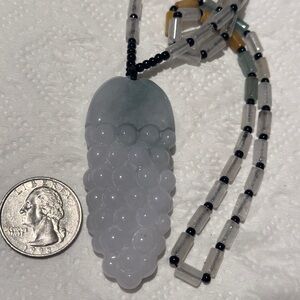 Elegant Jade Beaded Necklace